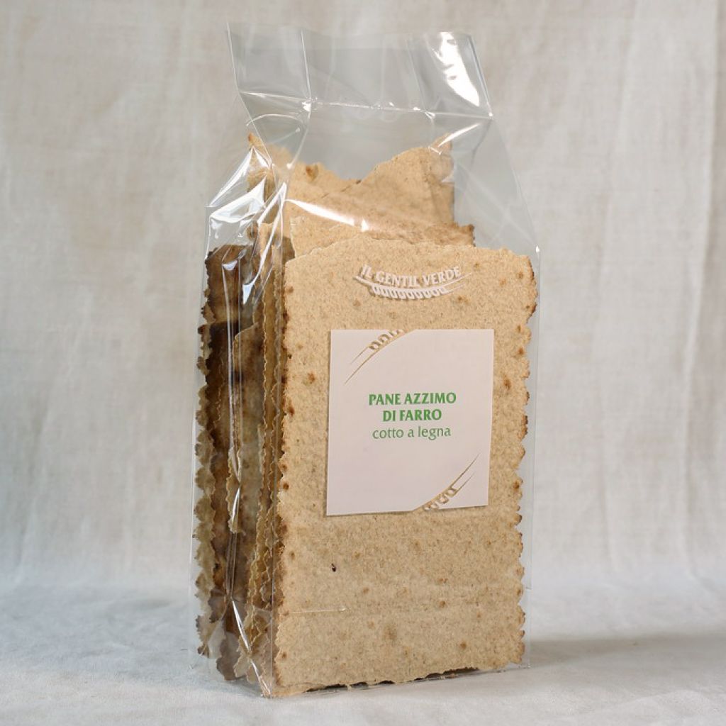 Pain d'épeautre sans levain au sésame (300 g) - Il Gentil Verde