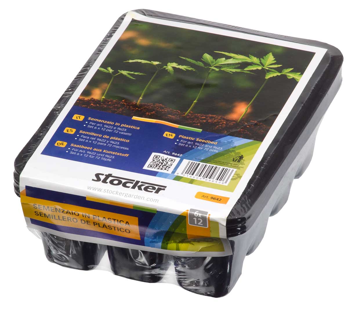 6 seminiere in plastica da 12 fori - Stocker