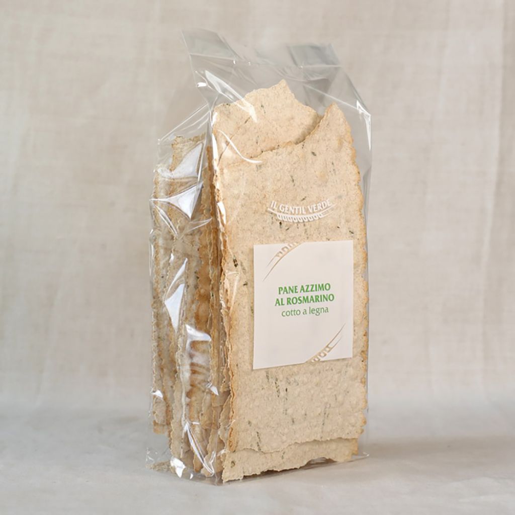 Pain de blé sans levain au romarin 300 g - Il Gentil Verde
