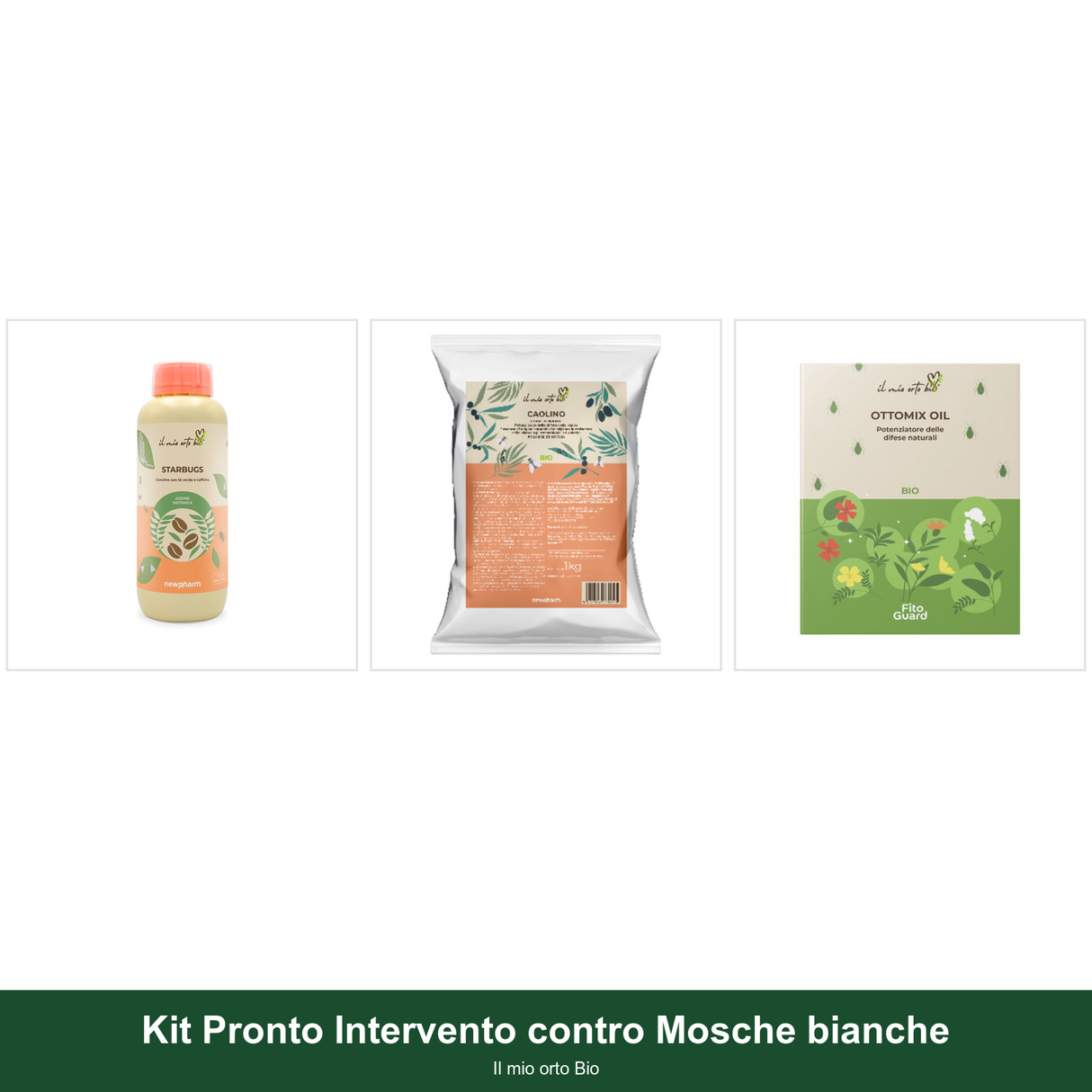 Kit Pronto Intervento contro Mosche bianche - Il mio orto Bio