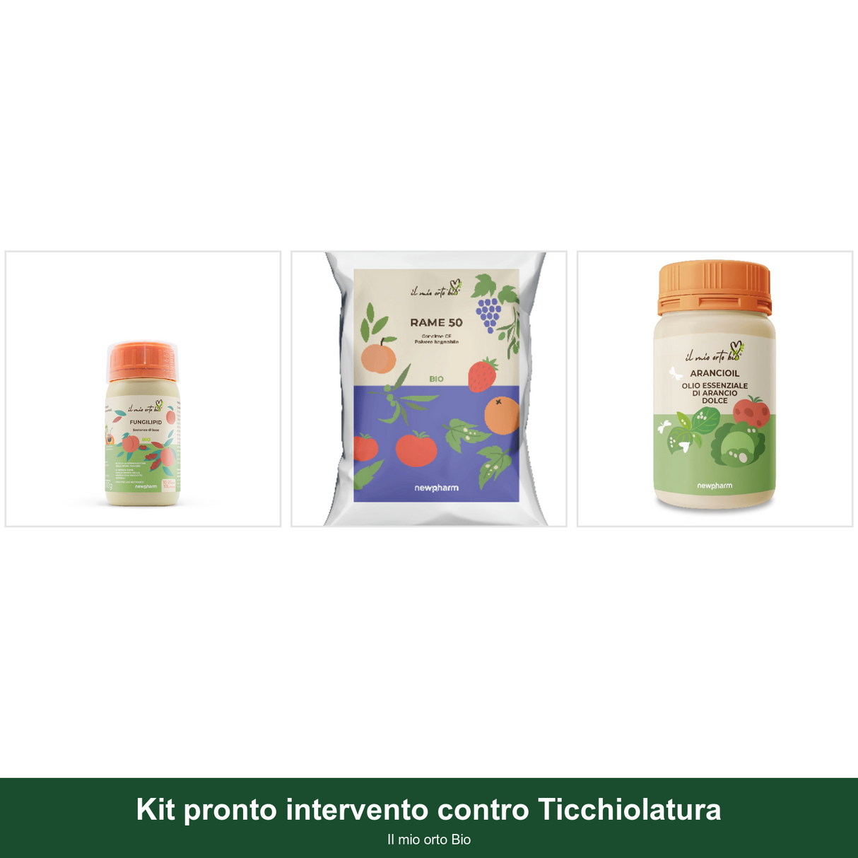 Kit pronto intervento contro Ticchiolatura - Il mio orto Bio