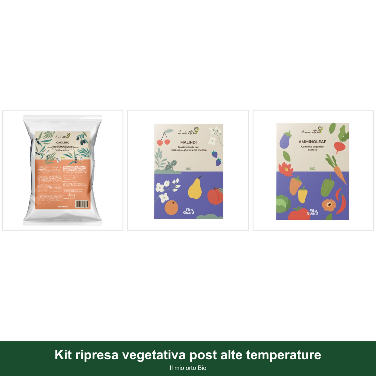 Kit ripresa vegetativa post alte temperature - Il mio orto Bio