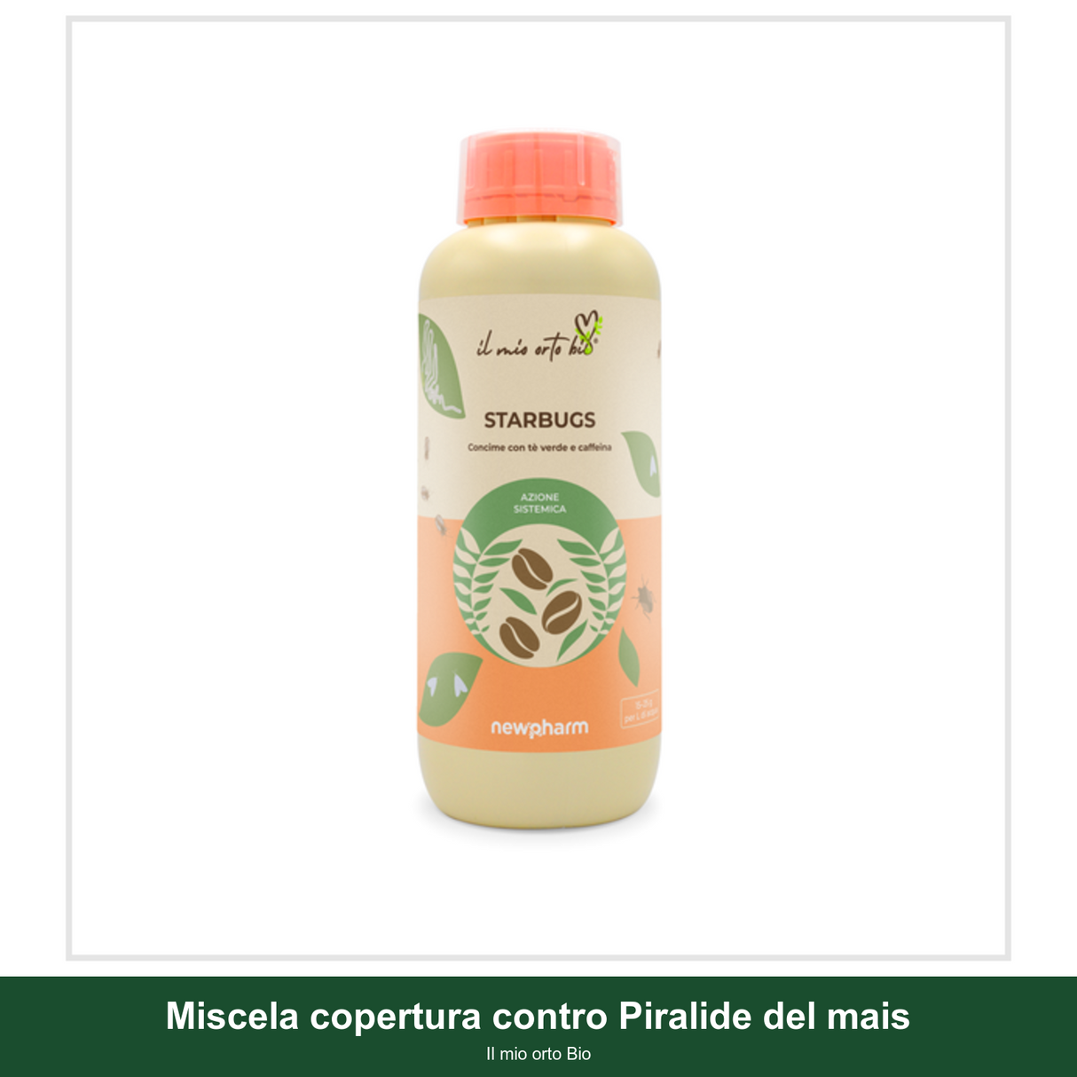 Miscela copertura contro Piralide del mais