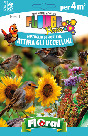 Miscuglio di semi da fiore Miscuglio DI Fiori CHE Attira GLI Uccellini Fioral