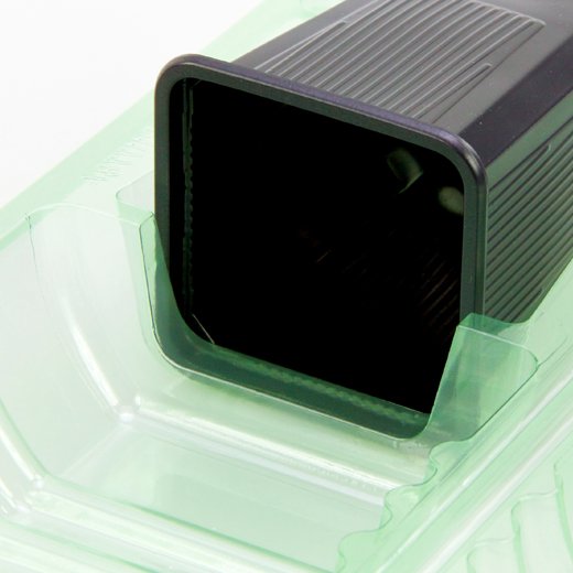 Pacco per ordine per corrispondenza per 1 pianta in vaso 7x7x8 cm.