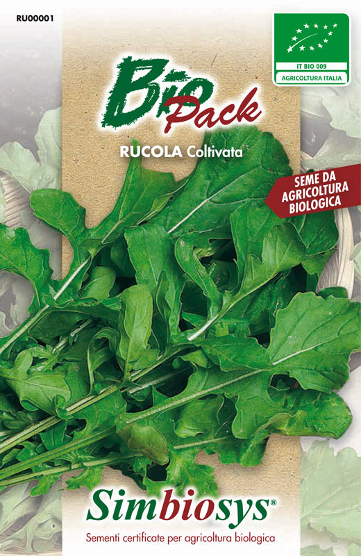 Semi biologici Rucola Coltivata Simbiosys