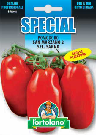 Semi Pomodoro S. Marzano 2 Sel. Sarno L'Ortolano