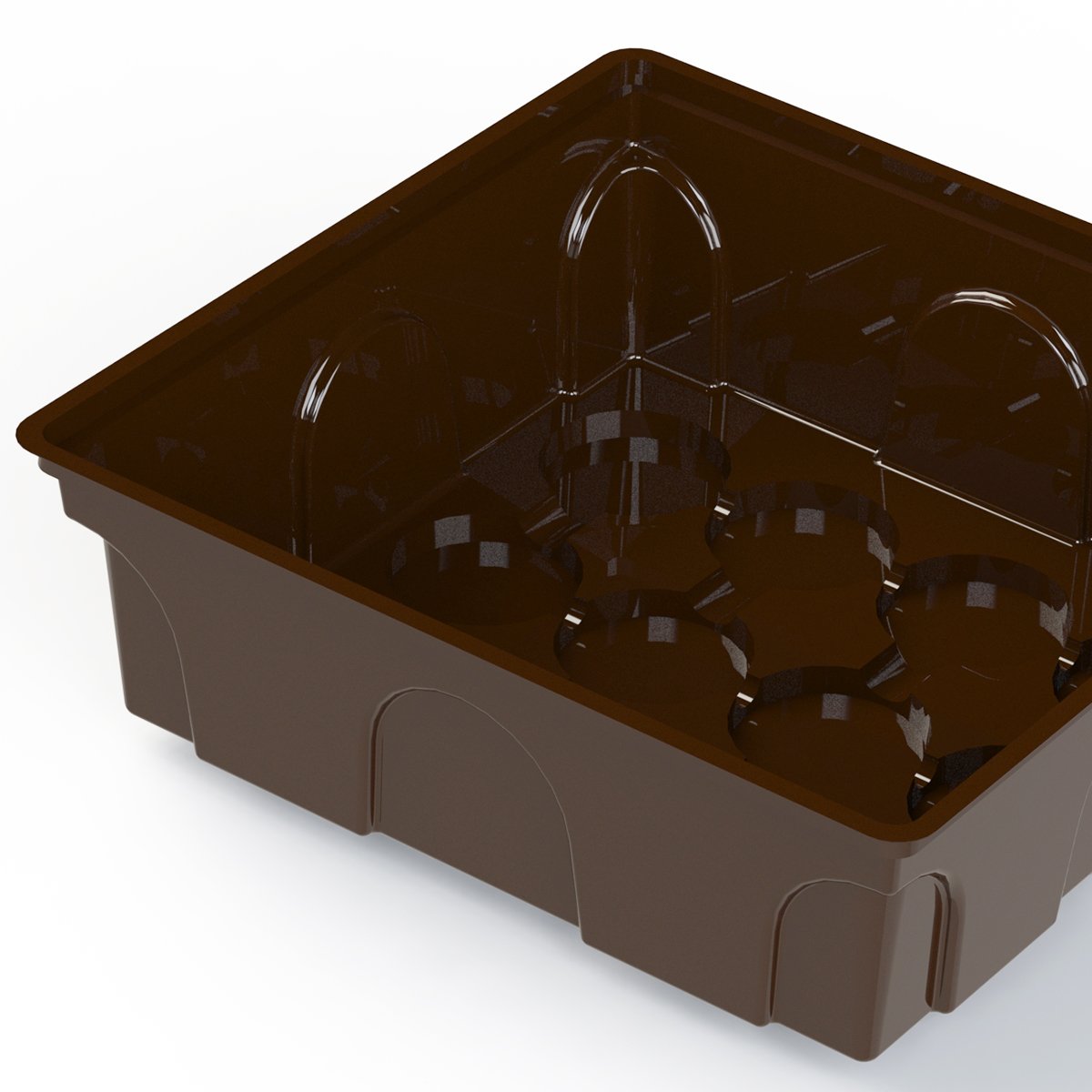 Base del kit di avviamento per semi per contenere 12 tablet Jiffy o coco.