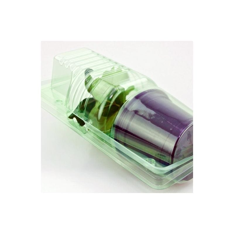 1 x Imballaggio plastica spedire piante vaso ø10,5 x 9 cm - apertura ø 4 cm - h max 18 cm MillStore