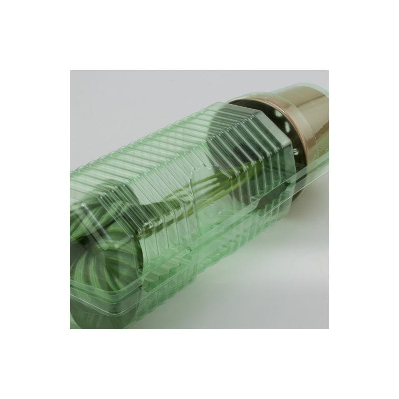 1 x Imballaggio plastica spedire piante vaso ø14 x 13 cm - apertura ø 4 cm - h max 33 cm MillStore