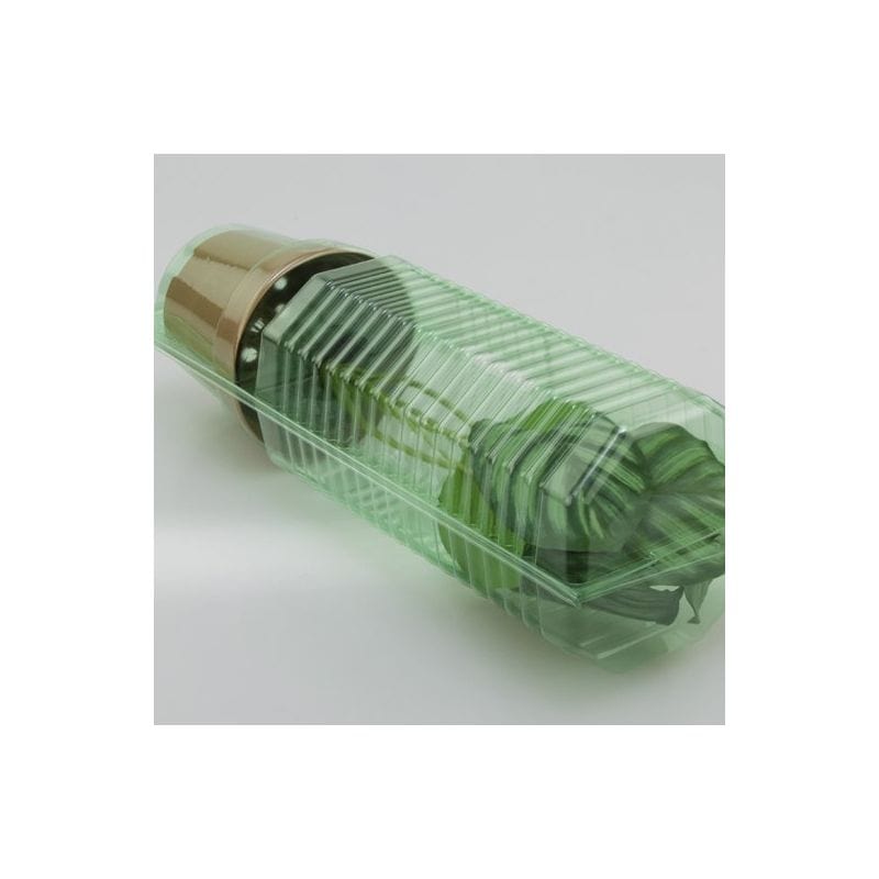 1 x Imballaggio plastica spedire piante vaso ø14 x 13 cm - apertura ø 4 cm - h max 33 cm MillStore