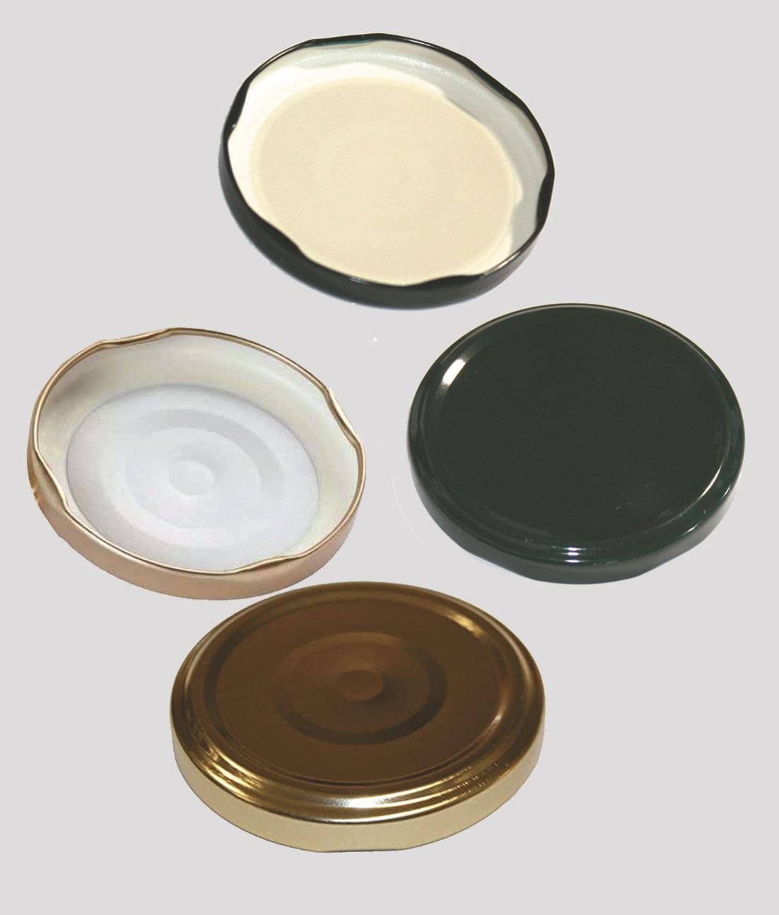 100 Capsule per Vasi Twist Off - colori assortiti Ø 82 mm MillStore (2491589)