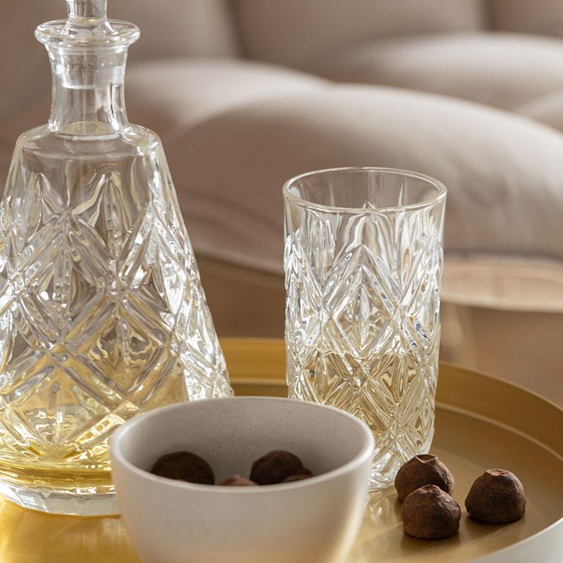 J-Line Ciotolina da aperitivo in ceramica con dettagli irregolari, tre modelli e colori (3818702)