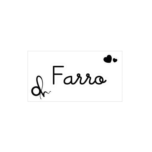Etichetta adesiva con scritta Farro cm.4,5x1,5h. | OlimpiaHome. (3818899)