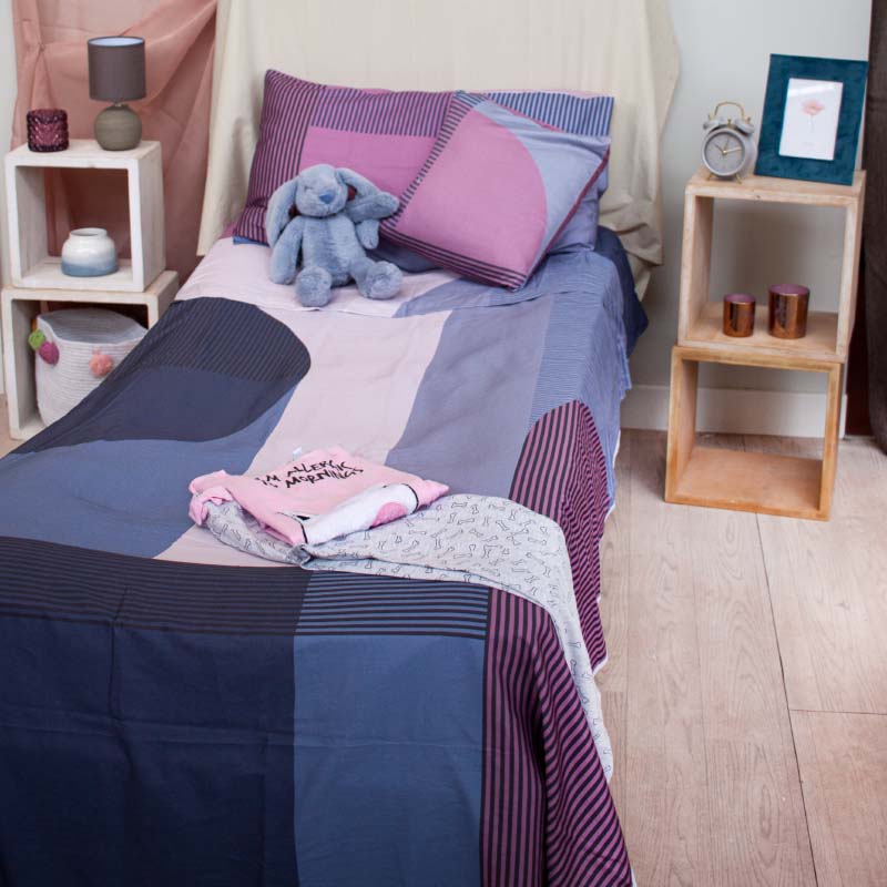 PTMD Porta tealight gold rose in vetro con fiori due misure (3819123)