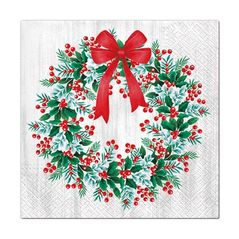 Tovaglioli di carta con disegni natalizi cm 33x33 | OlimpiaHome. (3819331)