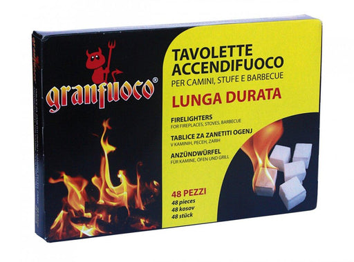 Accendifuoco Granfuoco tavolette - 48 cubetti - Carbon Grill Granfuoco by Carbon Grill (2491669)