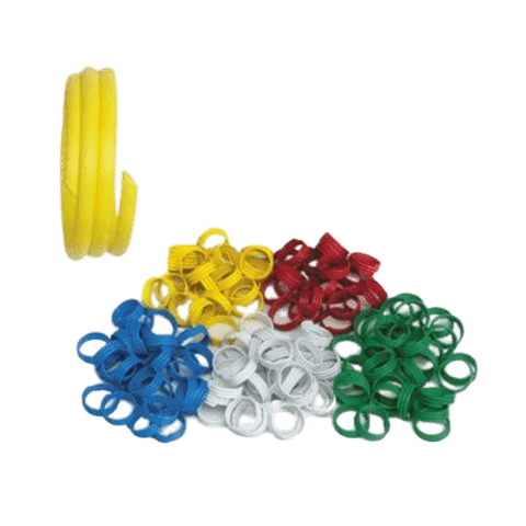 Anelli Plastica spirale zampe Piccioni - Diam 10 mm MillStore (2491809)