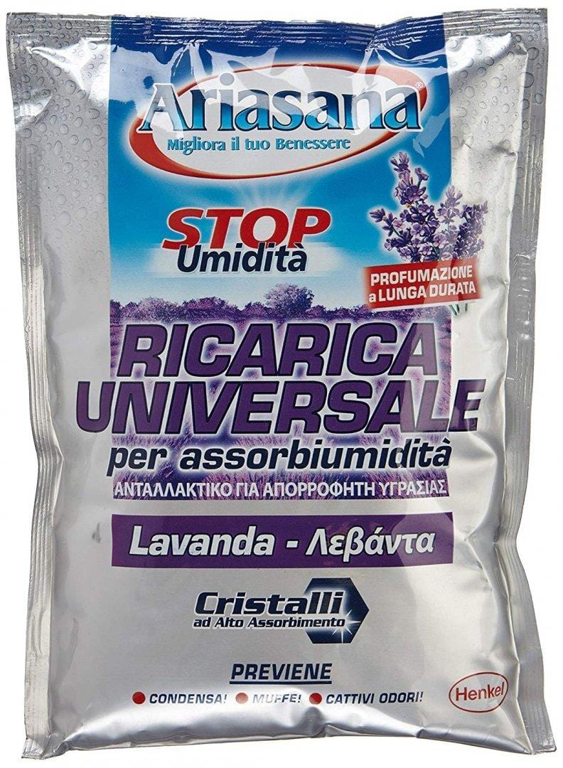 Ariasana Ricarica Sali Universale assorbiumidità Lavanda - 1 Busta da 450 g Ariasana (2491903)