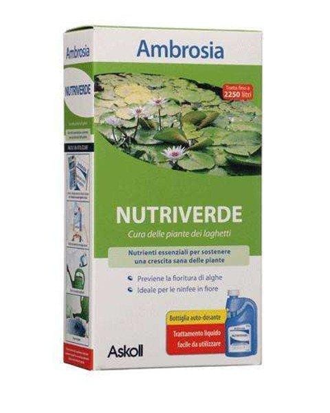 Askoll Ambrosia Nutriverde 250 Ml, Essenziale per una crescita sana delle piante Askoll (2491913)