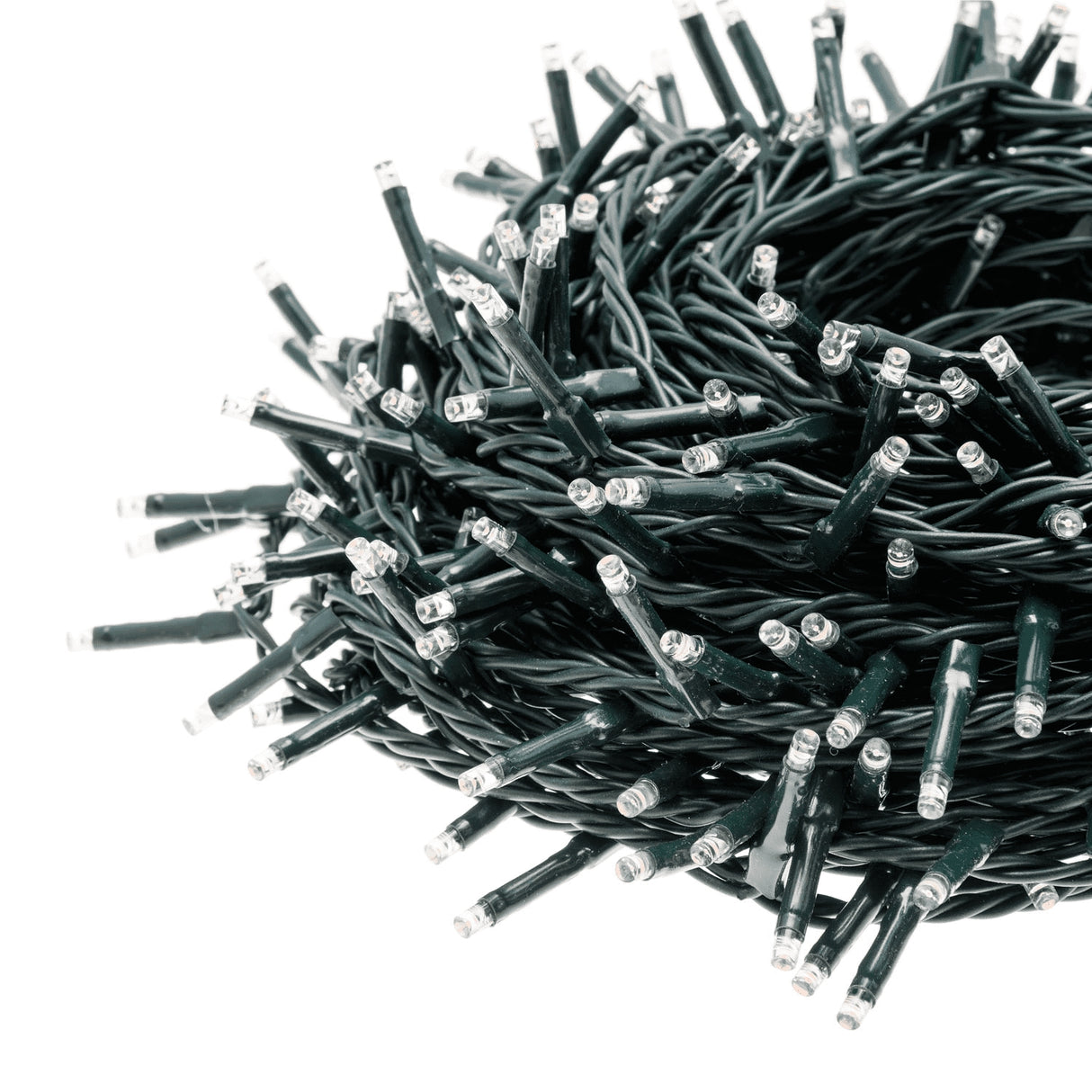 Guirlande Lumineuse Mini LED 360 - Blanc Chaud - 220 V - Avec Jeu de Lumière - Câble Vert - 25,7 m - XmasKing