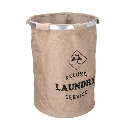 Cestone sacco in tessuto con scritta Laundry Vacchetti (2559498)