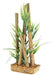 Cyperus Sp. & Bamboo 20 Cm - Blu 9114 - Pianta In Plastica Ferplast (2493495)