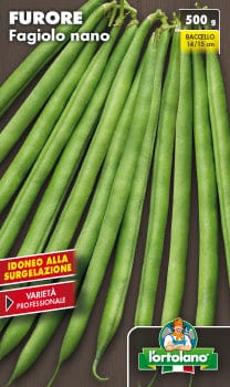 Fagiolo Nano Furore da Surgelare - L'Ortolano 500 gr L'Ortolano (2493726)