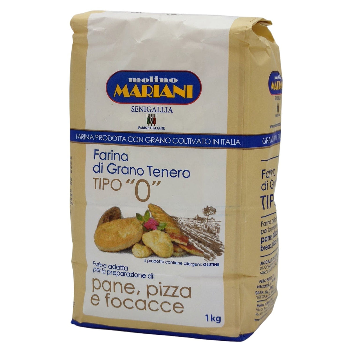 Farina tipo 0 di Grano Tenero Nazionale - Molino Mariani 1 kg Molino Mariani (2493753)