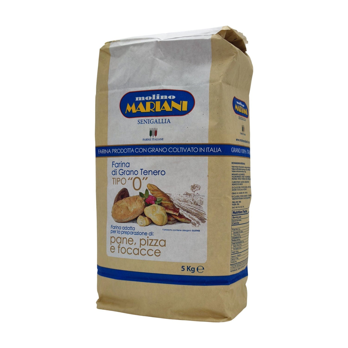 Farina tipo 0 di Grano Tenero Nazionale - Molino Mariani 5 kg Molino Mariani (2493751)
