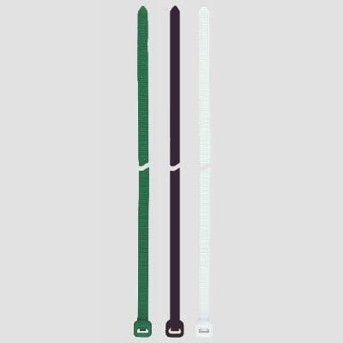 Fascetta in Nylon da Elettricista SapiSelco Verde / mm 200 x 4,5 - Cf.100 SapiSelco (2493786)