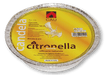 Fiaccola da esterno alla Citronella - vaschetta in alluminio ø 18 x h 4 cm Cereria Artigiana Umbra (2493985)