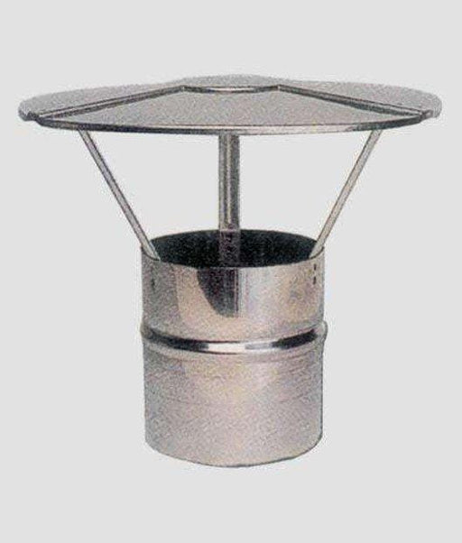 Fumaiolo Fisso Acciaio Inox AISI 304 per Tubo diametro 8 cm MillStore (2494250)