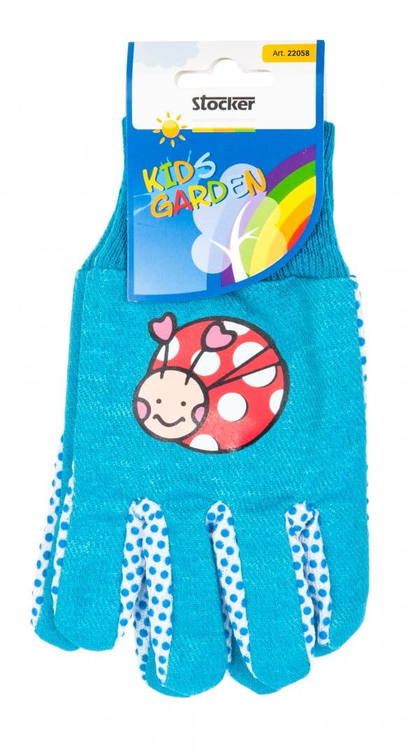 Guanti bambini da giardino - Stocker Azzurro Stocker (2494480)