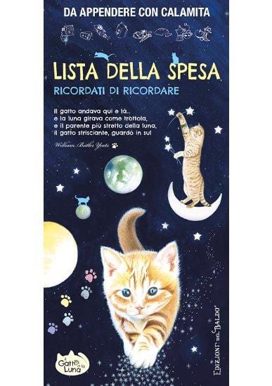Il gatto e la luna - Lista della spesa Edizioni del Baldo (2494705)