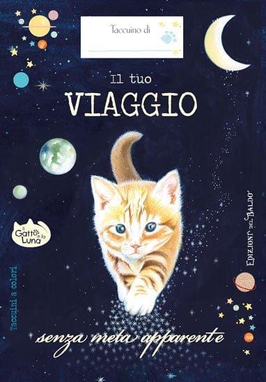 Il gatto e la luna - Taccuino da viaggio Edizioni del Baldo (2494706)
