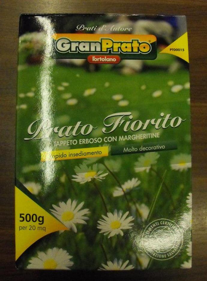 L'Ortolano Gran Prato PRATO FIORITO - Tappeto erboso con margherite Gr. 500 L'Ortolano (2495016)