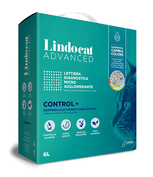 Lettiera Agglomerante Control + - 6 L - Lindocat Lt.   6 Lindocat (2495242)