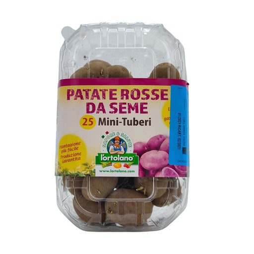 Patate rosse Lily Rose - mini tuberi 25 buche - L'Ortolano L'Ortolano (2496615)