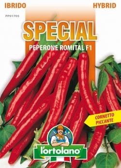 Peperone Romital F1 Ibrido - L'Ortolano L'Ortolano (2496729)