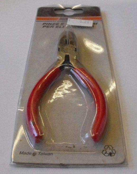 Pinze tronchesi elettronica becchi tondi piegati GTG (2496928)