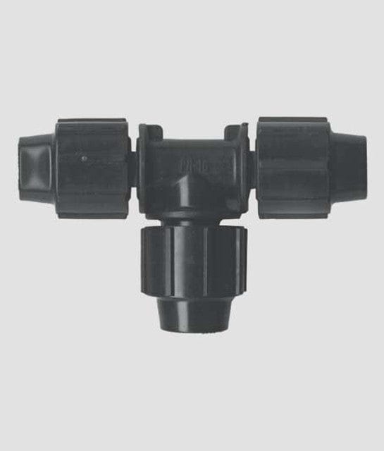 Raccordo a T Tre uscite 90° - Diametro 20 x 20 x 20 mm MillStore (2497664)