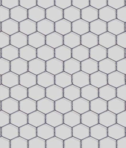 Rete triplice torsione Rabbit Zincata - Foro 19-2 mm - h 1 mt - Al metro lineare MillStore (2497812)