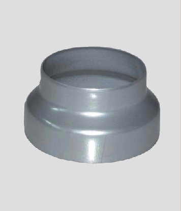 Riduzione in lamiera Zincata per tubi da 10 a 8 cm MillStore (2497826)