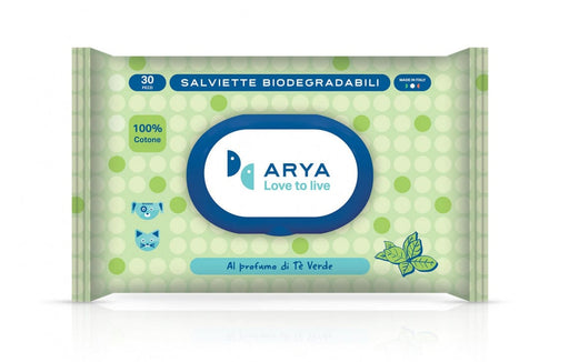 Salviette Biodegradabili Detergenti Arya Tè Verde Arya (2498144)