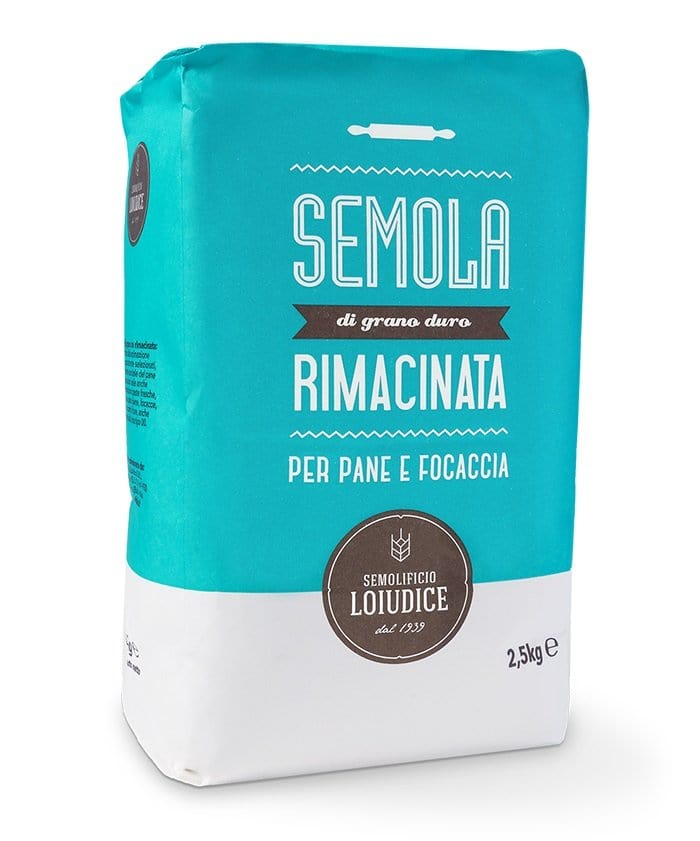 Semola di Grano Duro rimacinata - 2,5 kg - Semolificio Loiudice Semolificio Loiudice (2498337)