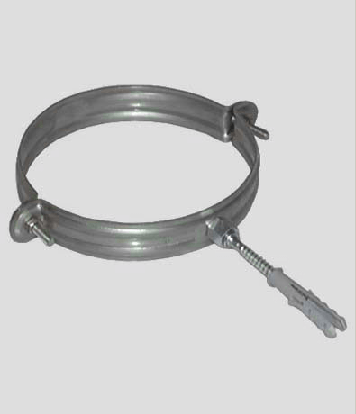 Staffa a Muro tipo "E" in Acciaio Inox per Tubo diametro 8 cm MillStore (2498659)