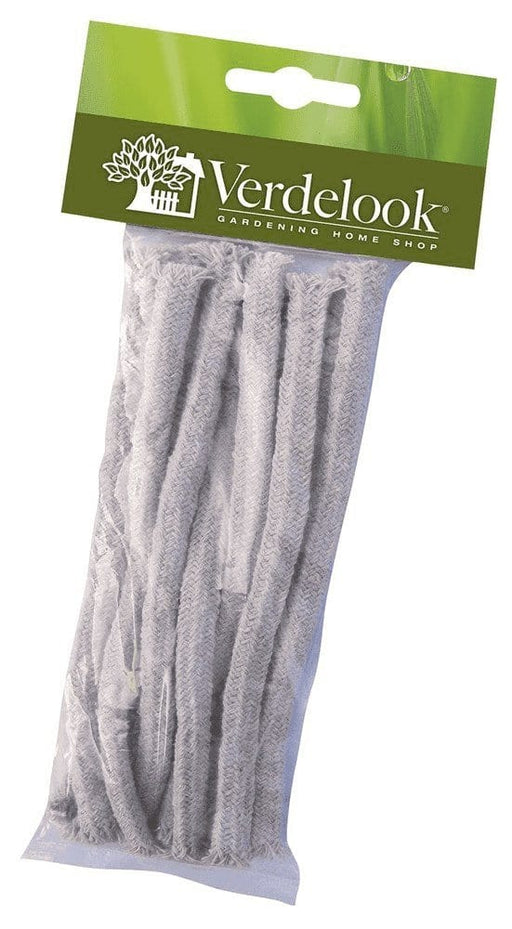 Stoppini ricambio cotone per torce bamboo 12 cm Verdelook (2498798)