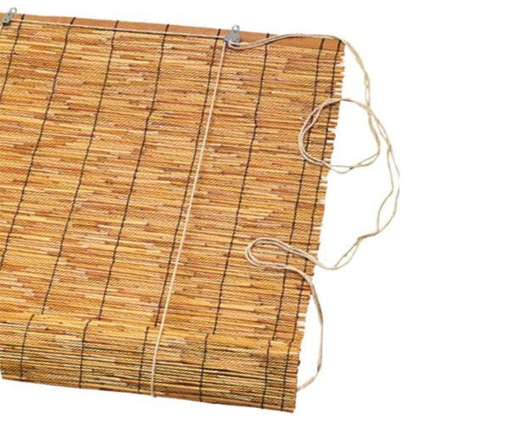 Tapparella Cina con Carrucola - Cannette 3-4 mm - 120 x 260 cm Verdelook (2498951)