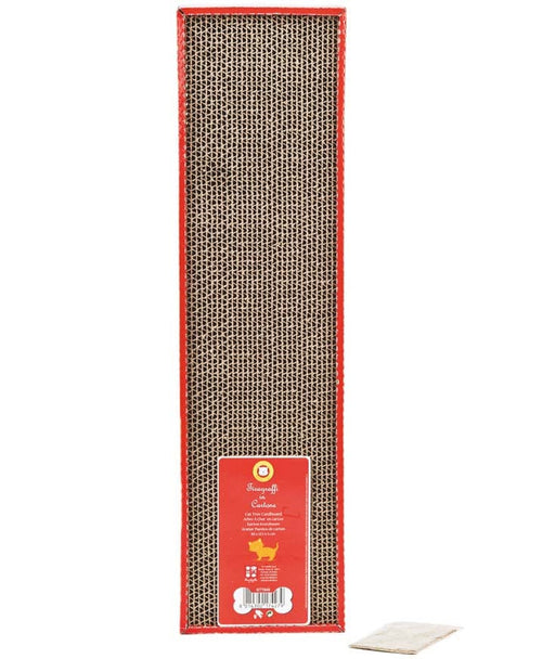 Tiragraffi in cartone con attrattivo 48 x 12,5 x 5 h cm Ferribiella (2499139)